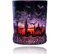 YDZYFFS 3D Tazze Colazione - Mug Divertenti, Bottiglia Di Whisky In Stile Pozione Magica, Decanter Per Vino In Stile Elisir Da Vampiro Gotico, Bottiglia Di Whisky Di Halloween(Black)