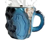 YDZYFFS Tazze Colazione - Mug Divertenti, Tazza Da Caffè Ergonomica 3D Per Latte | Tazza Ergonomica In Cristallo Sintetico, Grande Capacità E Bocca Larga