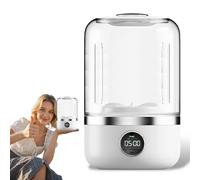 Ye02 Underwear Washer, Ye02 Portable Rechargeable Cordless Mini Washing Machine, With Led Display, for Gifting to Family, Mother's Day, Etc (White)