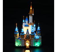 YEABRICKS Kit Luci a LED per-40478 Disney Mini Castle Modello da Costruire (esclusi i kit di costruzione)