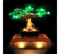 YEABRICKS Kit Luci a LED per Lego 10281 Creator Expert Bonsai Tree(Green) Modello da Costruire (Set Lego NON Incluso)