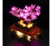 YEABRICKS Kit Luci a LED per Lego 10281 Creator Expert Bonsai Tree(Pink) Modello da Costruire (Set Lego NON Incluso)
