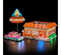 YEABRICKS Luce a LED per 10352 Icons The Simpsons: Krusty Burger blocchi modello (set di mattoncini non incluso)