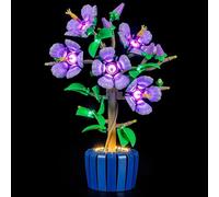 YEABRICKS Luce a LED per 10372 botanica ibisco modello (set di mattoncini non incluso)