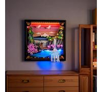 YEABRICKS Luce a LED per Lego-31218 Art Japanese Cherry Blossom Paesaggio Modello Blocchi (Set di costruzione non incluso)