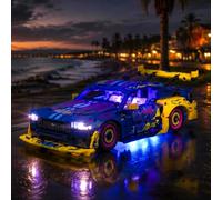 YEABRICKS Luce a LED per Lego 42236TechnicFord Mustang GT, modello di mattoncini da costruzione (set non incluso)