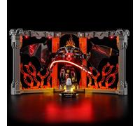 YEABRICKS Luce LED per icone Lego 10367 Il Signore degli Anelli: Balrog Book Nook Building Blocks Model (Lego Set NON incluso)