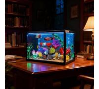 YEABRICKS Luce LED per Lego 10366 Icons Acquario tropicale (set di mattoncini non incluso)
