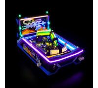 YEABRICKS Luce LED per Lego-11374 Icons Arcade Pinball Machine Building Blocks Model (set di costruzione non incluso)