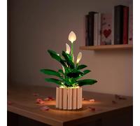 YEABRICKS Luce LED per Lego-11504 Botanicals Peace Lily Building Blocks Model (set di costruzione non incluso)