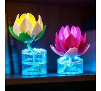YEABRICKS Luce LED per Lego-11511 Botanicals Ninfee Modello Blocchi di Costruzione (Set Lego Non Incluso)