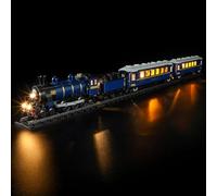 YEABRICKS Luce LED per Lego-21344 Ideas Il modello di blocchi di costruzione del treno Orient Express (Lego Set non incluso), LLK624