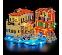 YEABRICKS Luce LED per Lego-21359 Ideas Riviera Italiana Modello Blocchi da Costruzione (Kit Costruzione NON Incluso)