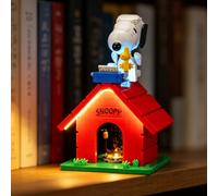 YEABRICKS Luce LED per Lego 21368 Ideas Peanuts: Snoopy's Doghouse Building Blocks Model - Regalo per collezionisti e hobbisti (set da costruzione non incluso)