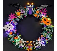 YEABRICKS Luce LED per Lego 40825 0 Halloween corona modello di blocchi di costruzione (set di costruzione non incluso)