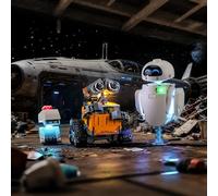 YEABRICKS Luce LED per Lego-43279 Disney Wall-E ed EVE Building Blocks Model (set di costruzione non incluso)