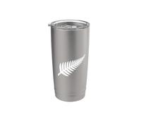 Yeah Nah Nuova Zelanda Kiwi Slang NZ Expat Aotearoa Fern Pride Bicchiere termico in acciaio inox doppia parete