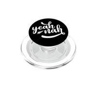 Yeah Nah Nuova Zelanda Kiwi Slang NZ Expat Aotearoa Fern Pride PopSockets PopGrip per MagSafe