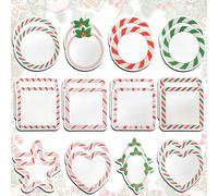 YeahBoom 24 Pezzi Note Adesive Natalizie,480 Fogli Adesivi per Natale,Blocco Note Natalizio,Mini note Adesive Natalizie,Foglietti Adesivi per Bambini Natale,Foglietti Adesivi Natalizi