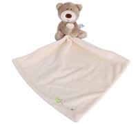 YeahiBaby - Doudou a forma di orsetto, per neonati, in peluche, colore: bianco