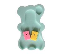 YeahiBaby Tappetino di supporto in spugna per bagnetto Sedile Supporto per il Bagno per neonati bambini (Verde)