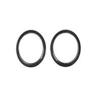 YEAHSO 2 pezzi di carbonio compatibile con Mercedes Classe E W213 2016 2017 Auto-Styling ABS cromato laterale aria condizionata anello di sfiato copertura parti di rivestimento