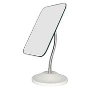 Yeake, specchio da trucco a collo d'oca, regolabile, flessibile, rotazione a 360°, pieghevole, portatile, con supporto per doccia, rasatura