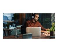 Yealink BH72 Lite Headset On-Ear Bluetooth BH72 LITE TEAMS LIGHT GRAY USB-A