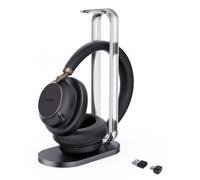 Yealink BH76 Plus + Charging Stand UC USB-C/A Auricolare Wireless A Padiglione M