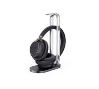 Cuffia con microfono Yealink BH76 Plus + Charging Stand Teams USB-C/A Auricolare Wireless A Padiglione Musica e Chiamate USB Type-C / Type-A Bluetooth Base di ricarica Nero [1208699]
