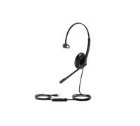 YEALINK CUFFIA MONOAURALE CON MICROFONO USB TIPO A MS TEAMS NERO SILVER