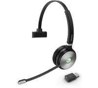 Yealink Cuffie WH62 Mono Portable Teams, Nero, Grigio