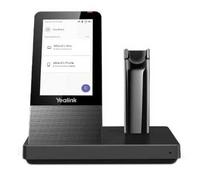 Yealink WH67 senza fili DECT / monocuffia bluetooth in ear convertibile | certificato Microsoft Teams | con Workstation