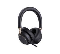 Cuffia con microfono Yealink BH76 Plus + Charging Stand Teams USB-C/A Auricolare Wireless A Padiglione Musica e Chiamate USB Type-C / Type-A Bluetooth Base di ricarica Nero [1208699]