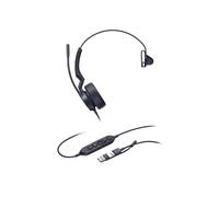 Yealink Headset UH44 Mono Teams USB-C/A Cuffia 20 KHz Typ C 127 g 1308188