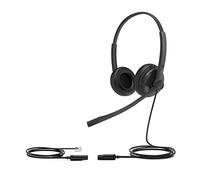 Yealink Headset YHS34 Dual - Due auricolari - con cavo di collegamento RJ