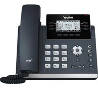 YEALINK TELEFONO VOIP 2XLAN GIGABIT POE, DISPLAY MONOCROMATICO, 1XRJ9, 12 LINEE SIP