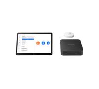 Yealink McoreKit C5-ZR Sistema nativo Zoom Rooms composto da un Mini-PC, un tablet e un rilevatore di presenza wireless.