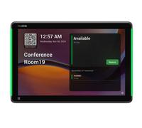 Yealink RoomPanel Plus E2 Pannello intelligente per la programmazione delle sale, con LED di stato istantanei, aggiornamenti automatici dei sensori e