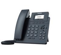 Yealink SIP-T30P IP Phone Nero Cornetta cablata 1000 voci Pulsanti LCD 2.3”