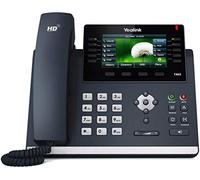 Yealink SIP-T46S Cornetta cablata 16linee LCD Nero telefono IP