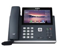 YEALINK TELEFONO VOIP 2XLAN GIGABIT, DISPLAY TOUCH 7, 1XRJ9, 12 LINEE SIP, 16 LINEE SIP