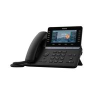 Yealink T85W Telefono SIP compatto con schermo da 5,5", WiFi 6 e Bluetooth 5.0, progettato per garantire prestazioni e durata.