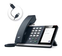 Yealink Telefono da scrivania USB certificato MP45 Microsoft Teams | NON SIP/VoIP compatibile | Plug & Play, alimentato da computer tramite USB-A/C | Team dedicati/dispositivo Skype.