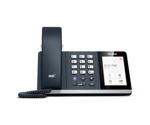 Yealink Telefono IP MP54-E2 Teams Telefono fisso Android Teams intelligente con audio HD, Bluetooth e supporto per cuffie USB.