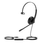 Yealink UH34 SE Mono Teams USB-A Auricolare Cablato A Padiglione Musica e Chiamate USB tipo A Nero