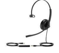 Yealink UH34 SE Mono UC USB-A - Auricolare monofonico con microfono con cancellazione del rumore
