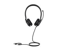 YEALINK UH35 Dual UC USB-C/A CUFFIE, Nero