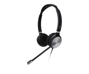 YEALINK UH36 Dual CUFFIE, Nero, Argento