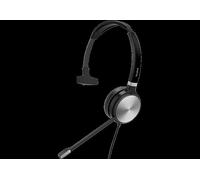 Yealink UH36 Mono Teams Auricolare Cablato A Padiglione Ufficio USB tipo A Nero, Argento